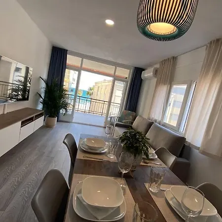 Lägenhet Amplio Apartamento Seaview